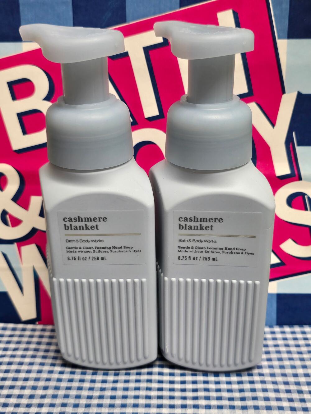 BBW Cashmere Blanket Gentle & Clean Foaming Hand Soap 2 Pack